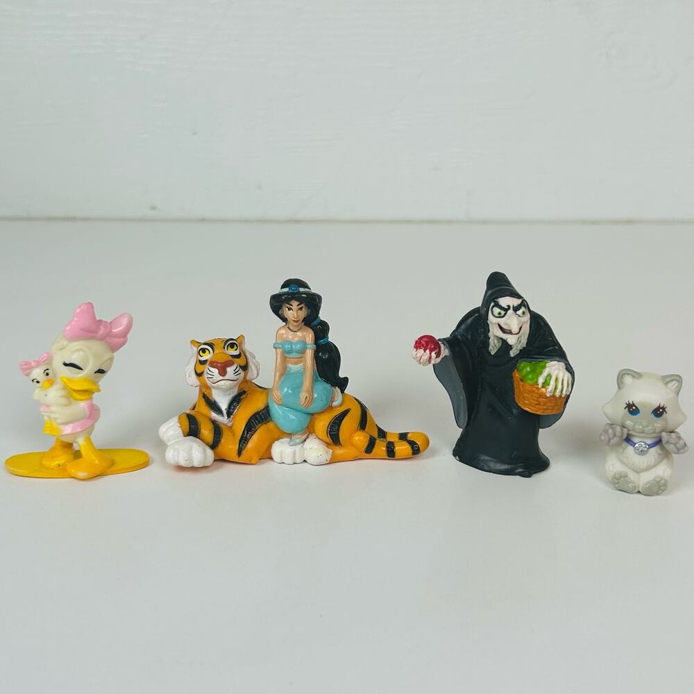 Lot Of 4 Vintage 1991/1992 Disney Mattel Kellog Kenner Action Figures Toys 4Pc